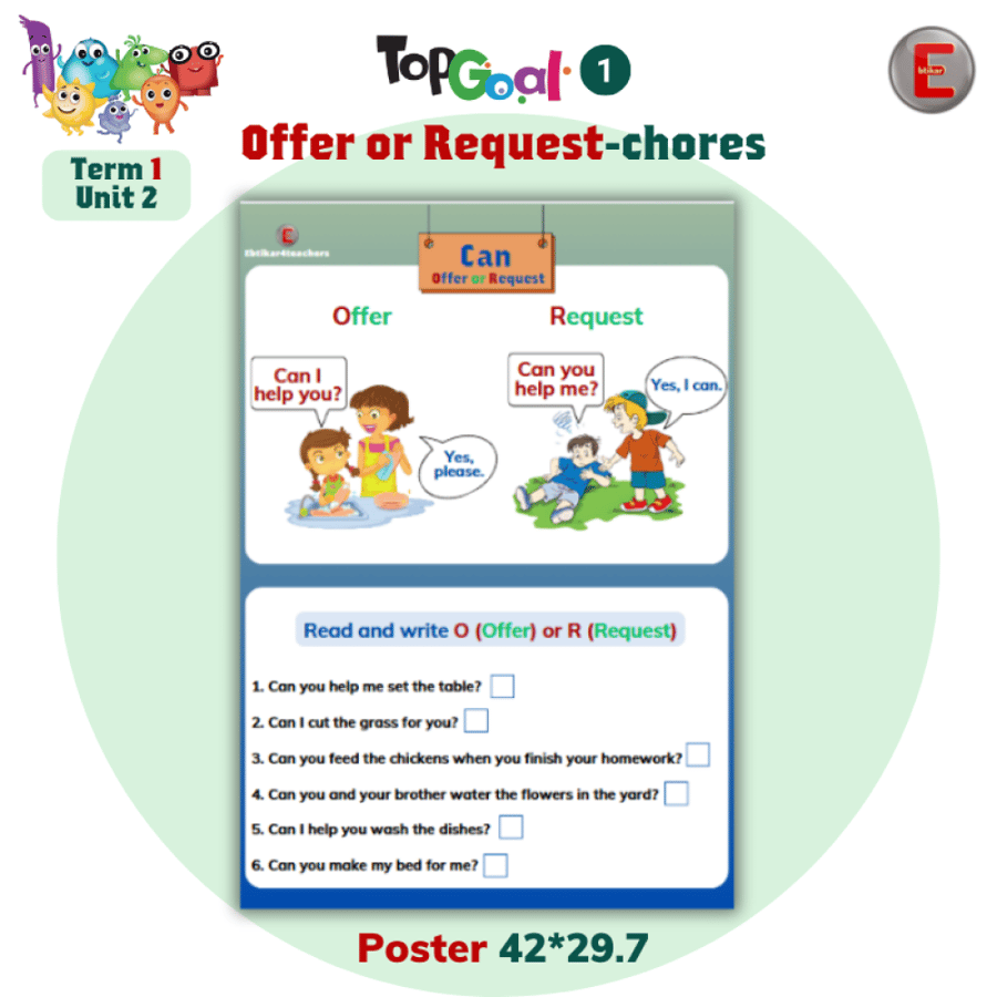 Unit 2-Chores-ffer or Request-chores