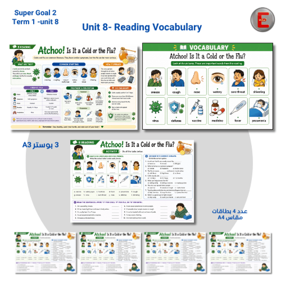 Unit 8- Reading Vocabulary
