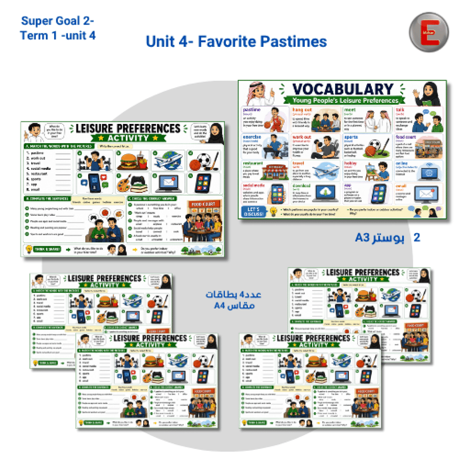 Unit 4- Favorite Pastimes