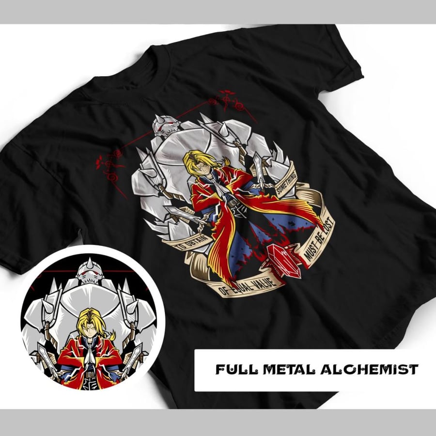 تيشيرت Fullmetal Alchemist