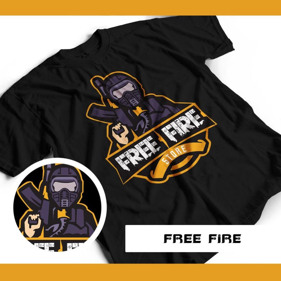 تيشيرت Free Fire