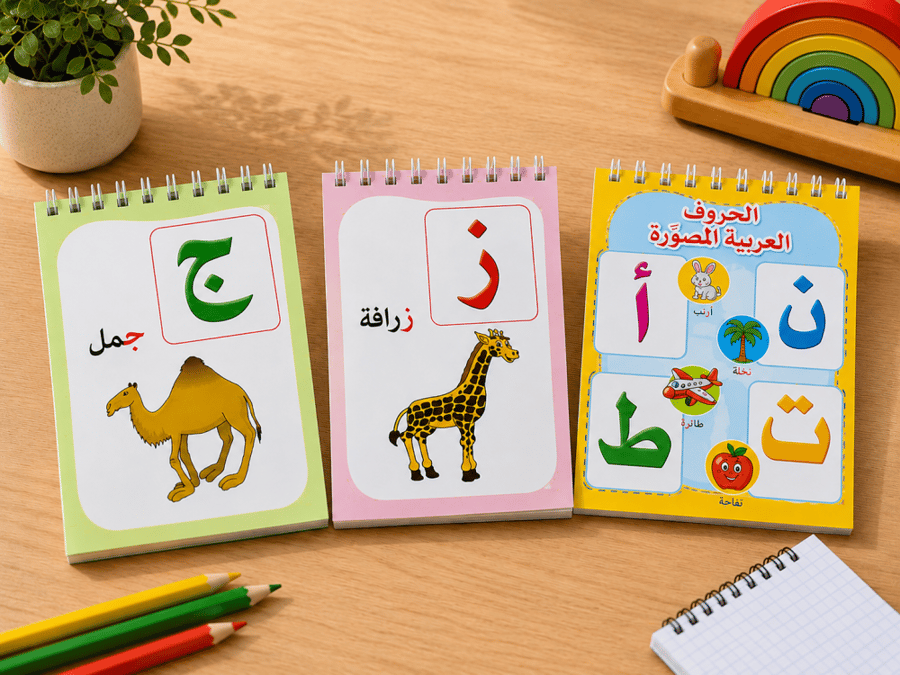 كتيّب الحروف العربية المصورة