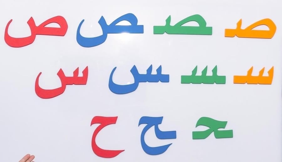 الحروف العملاقة - حجم كبير