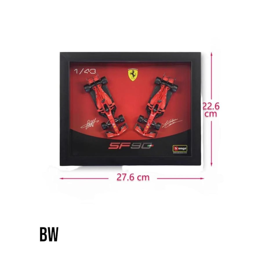 9 Mercedes F1 With frame Signed edition