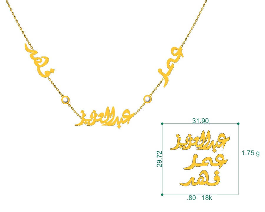 عقد ثلاث اسماء