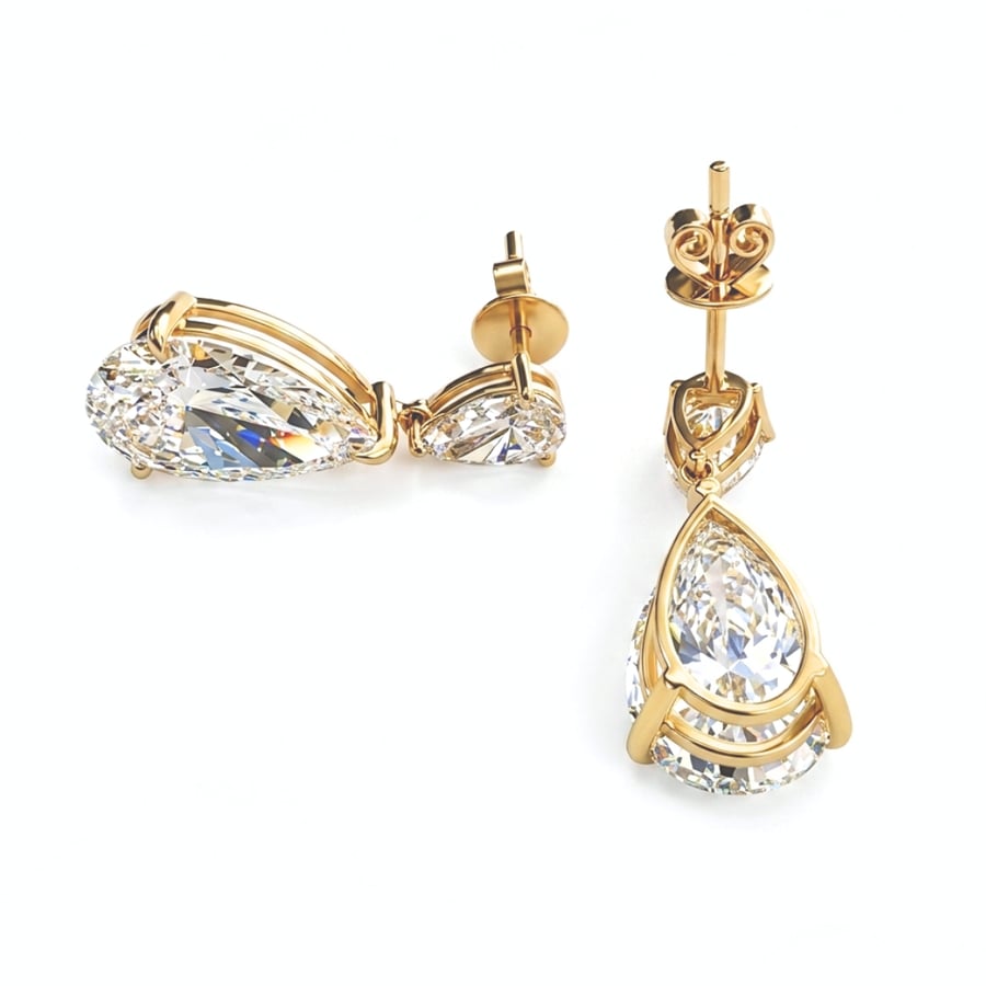 Solitaire Teardrop