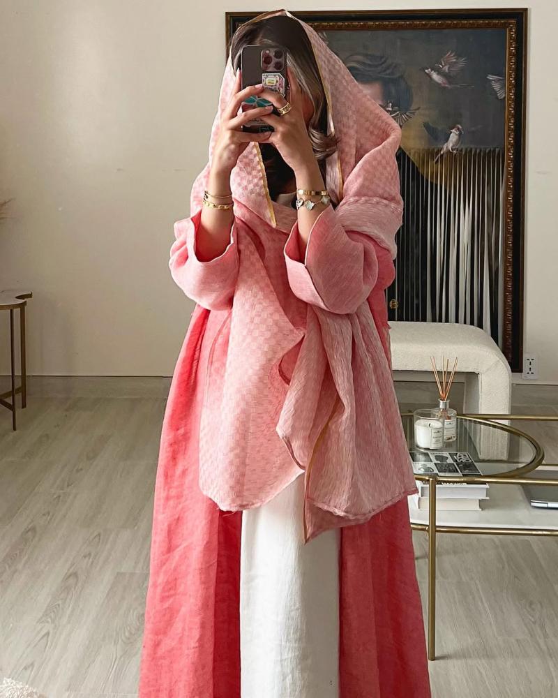 Pink Linen
