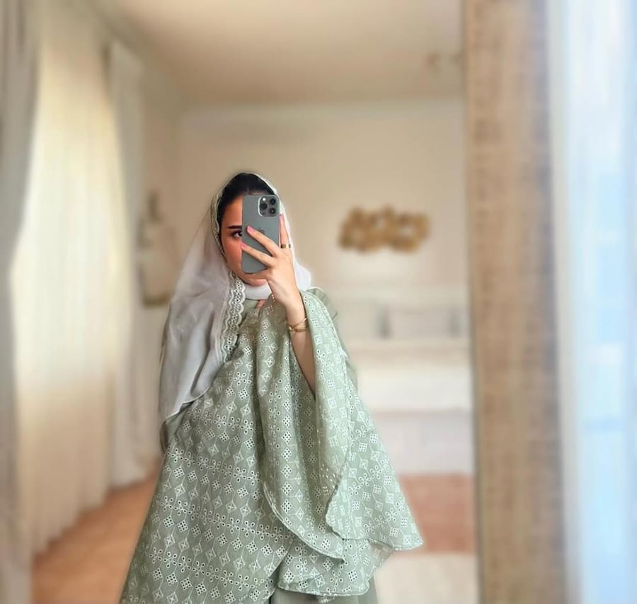 Matcha Green Abaya