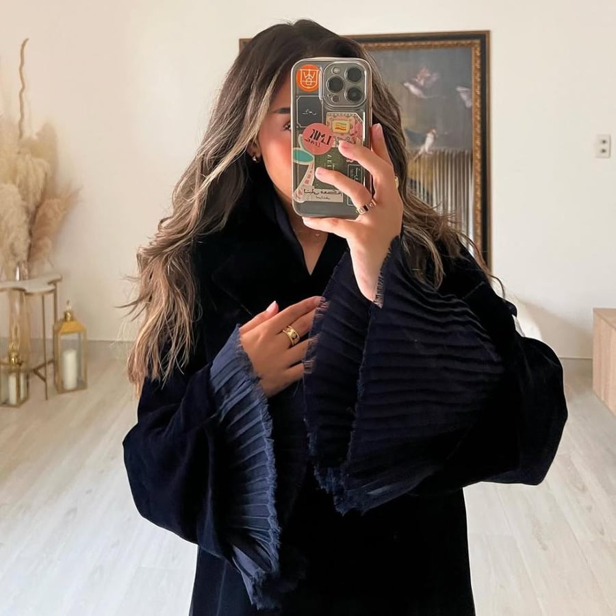 Velvet Winter Abaya