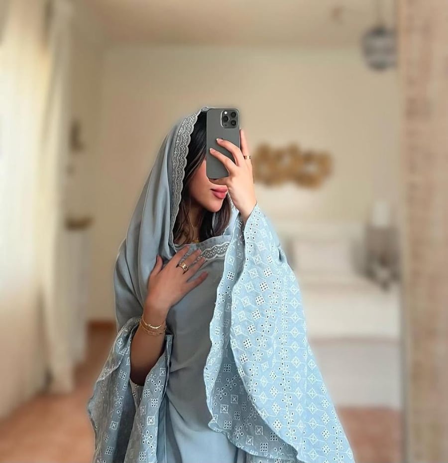 Baby Blue Linen