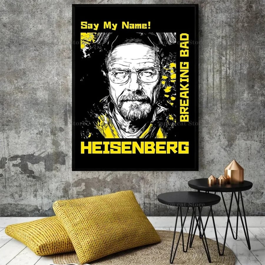 لوحة Breaking Bad مقاس40*50سم