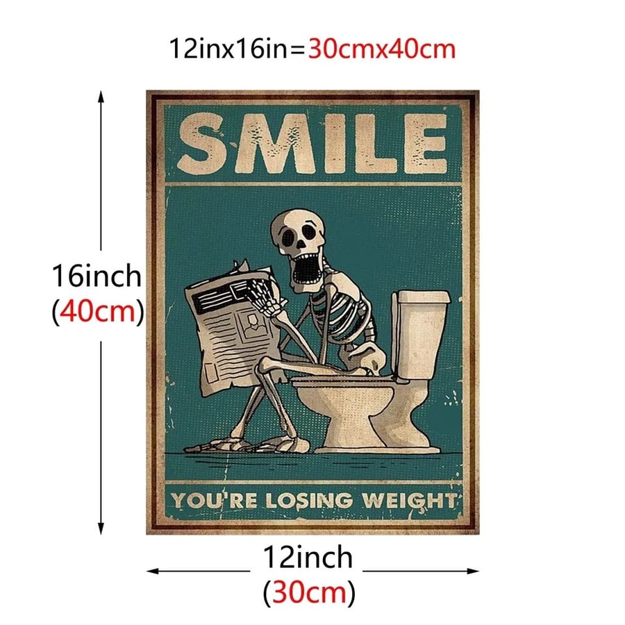لوحة 12*18انش smile