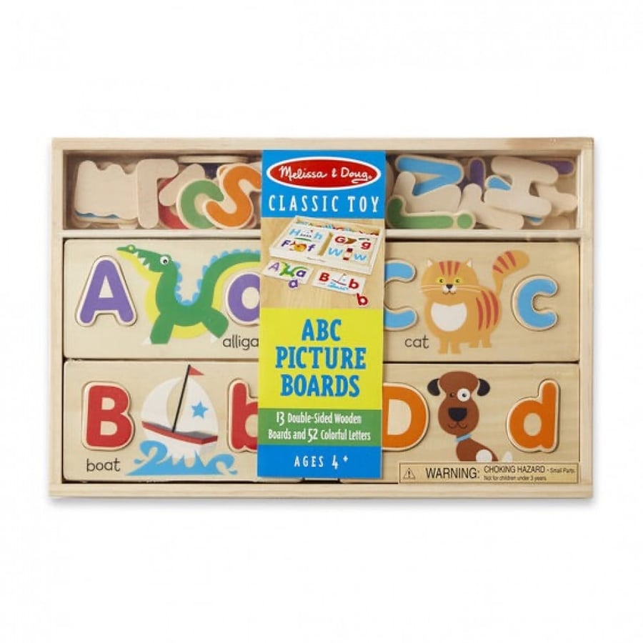ABC picture boards صندوق الحروف والكلمات الانجليزية