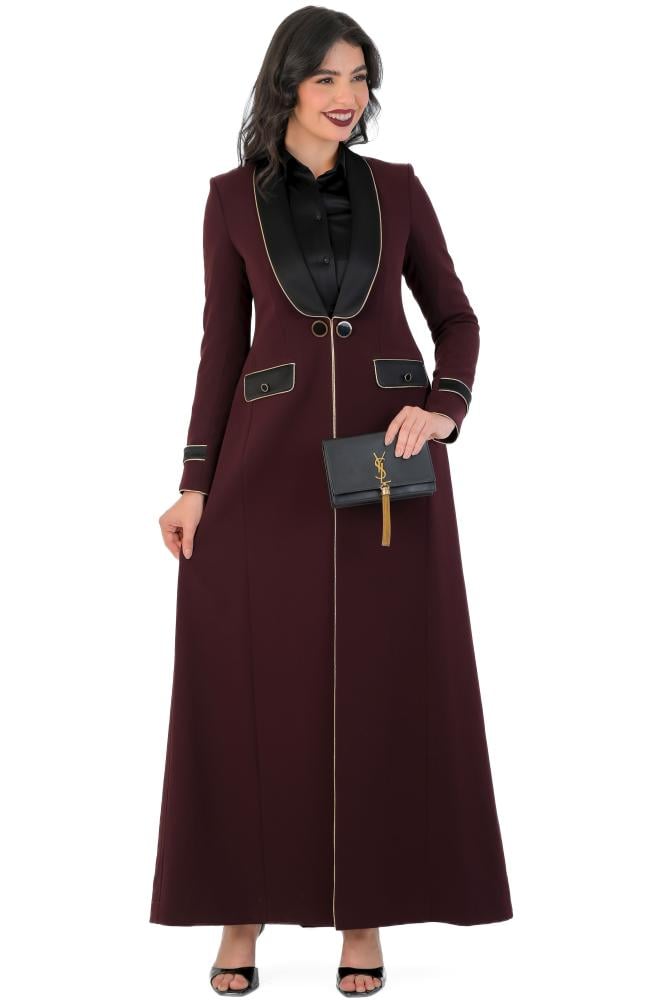 بلاتينيوم ذهبي بليزر - برغندي