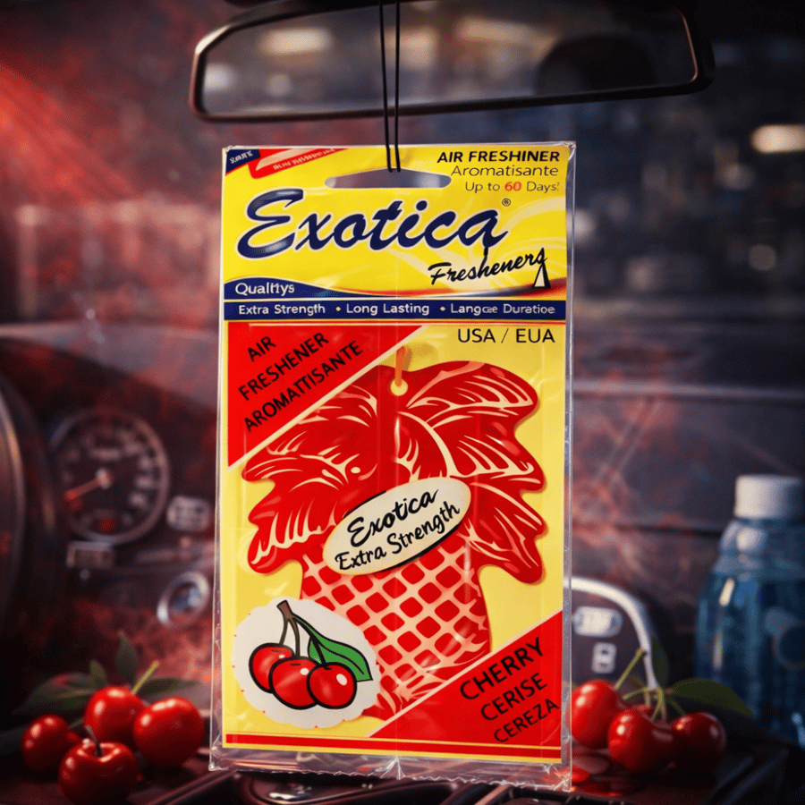 معطر جو كرز إكزوتيكا للسيارة | Exotica Cherry يدوم 60 يوم