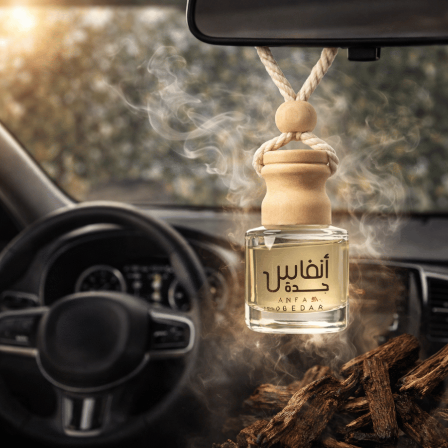 معطر آنفاس جدة علاقي عود ملكي للسيارة – عطر Oud فاخر يدوم طويلاً