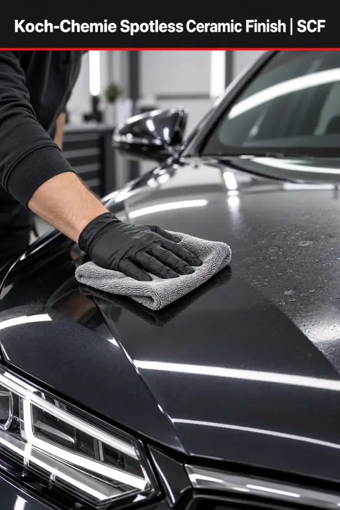 كوش كيمي مزيل بقع الماء Spotless Ceramic Finish بالجملة – مجموعة 3 عبوات × 500 مل