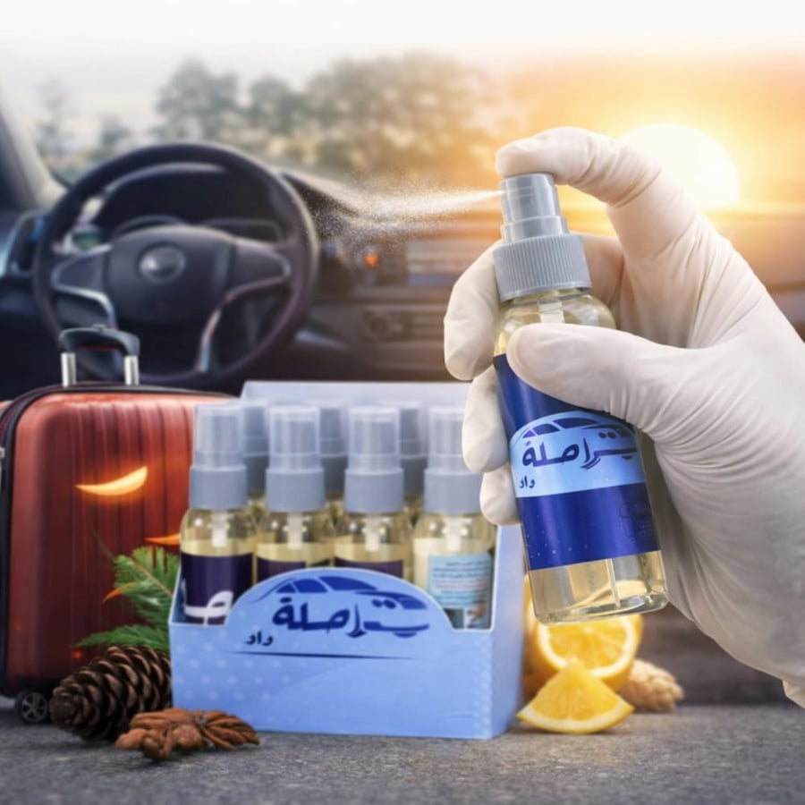 معطر سيارة رش رحلة موعد فاخر يدوم طويلاً ويزيل الروائح
