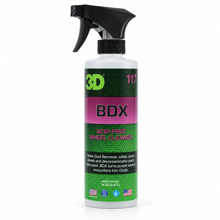 منظف الجنوط BDX 3D 117 سعة 473 مل العبوة