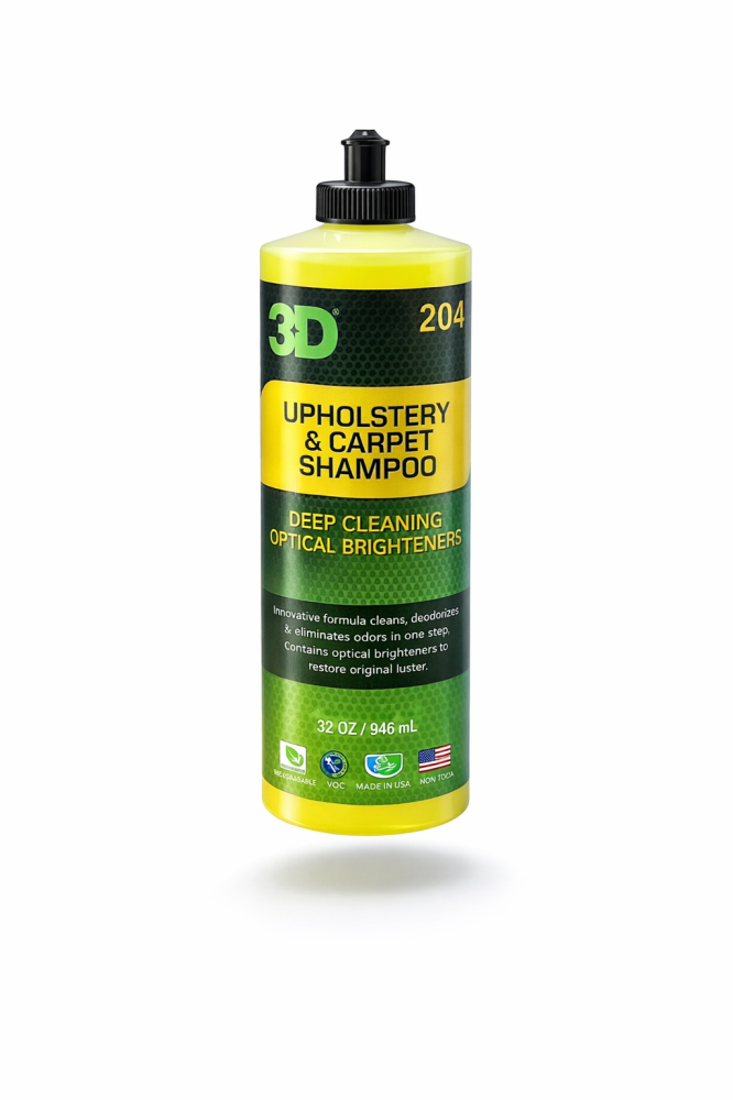 شامبو سجاد 3D تنظيف عميق وإزالة البقع والروائح للسجاد والموكيت 16OZ 470ML