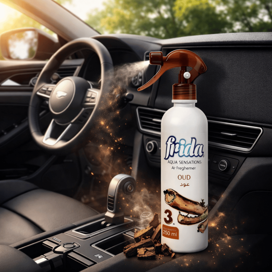معطر سيارة فريدا عود بخاخ ثابت يدوم طويلاً