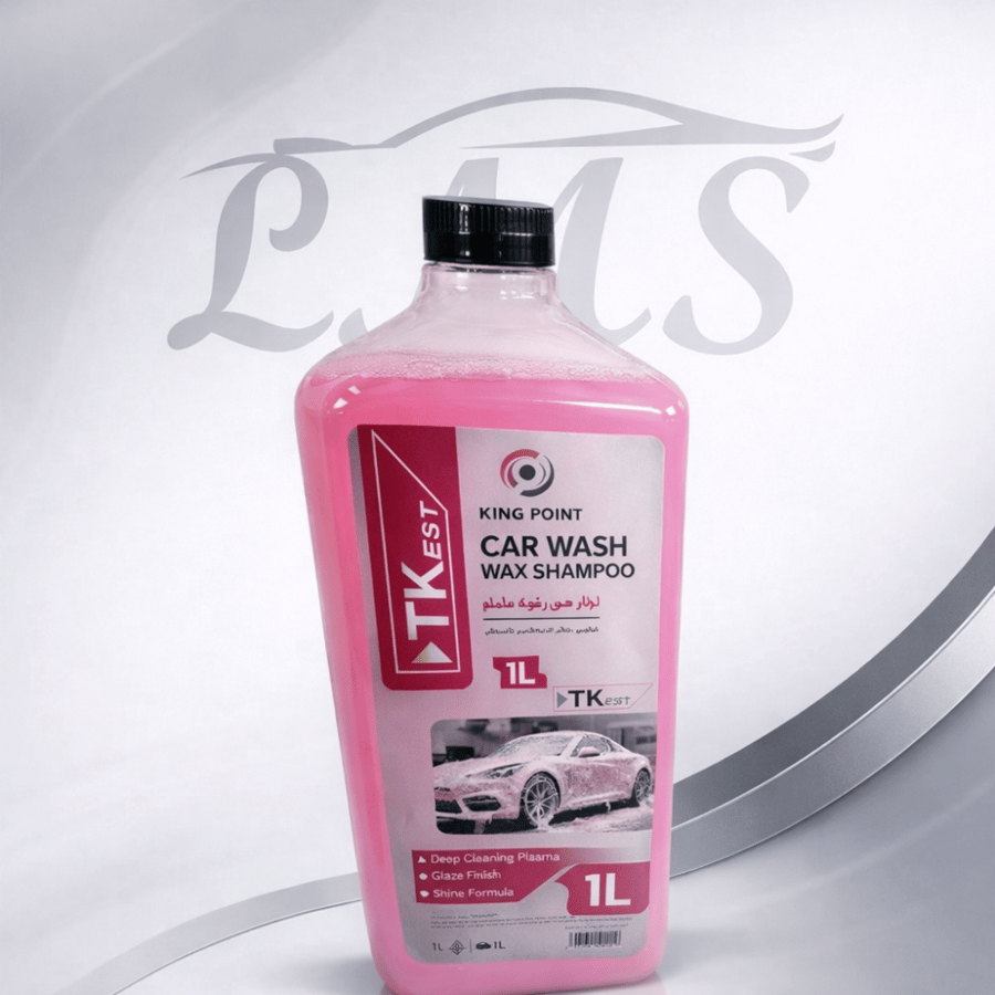 شامبو سيارات مع واكس King Point 1 لتر | Car Wash Wax Shampoo