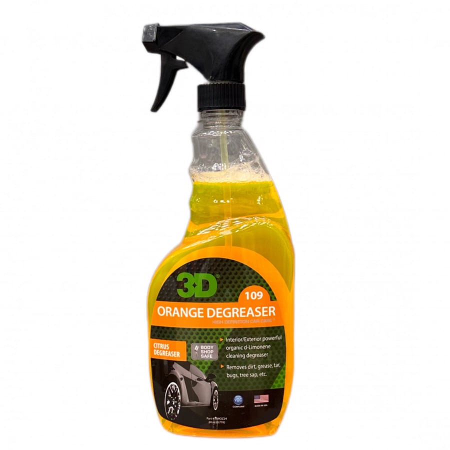 3D Orange Degreaser 109 – منظف الدهون والمحركات – 473 مل