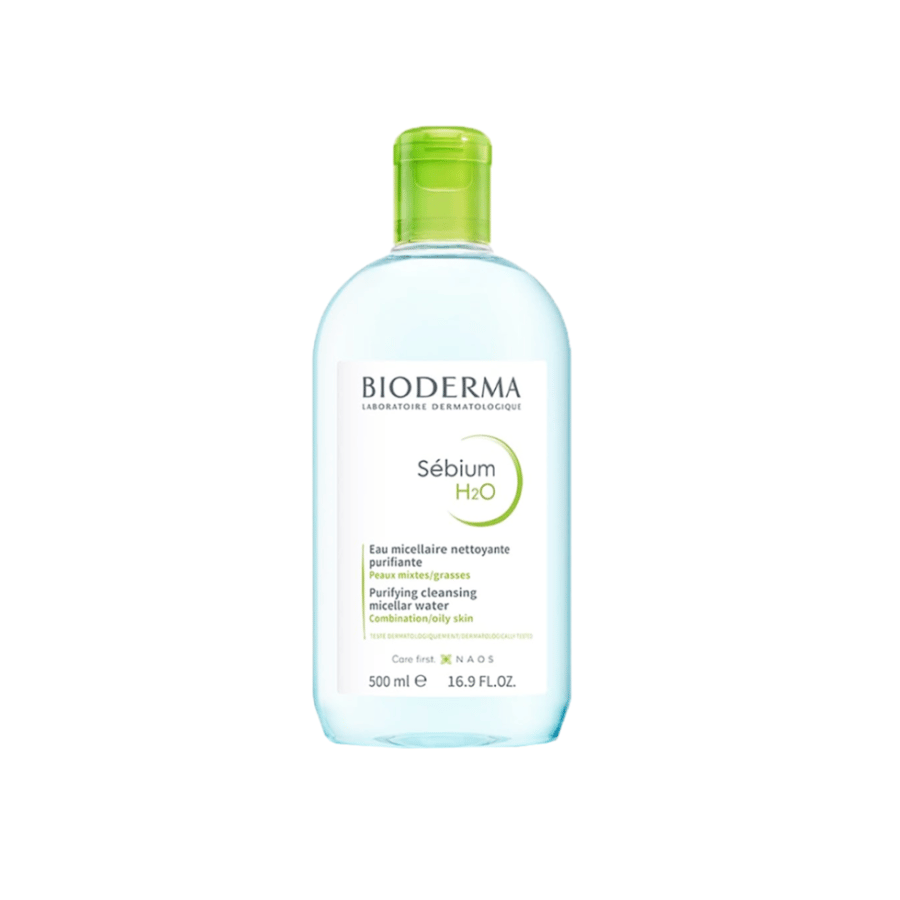 مزيل مكياج بيوديرما الاخضر للبشرة الدهنية والمختلطة 500 مل  BIODERMA