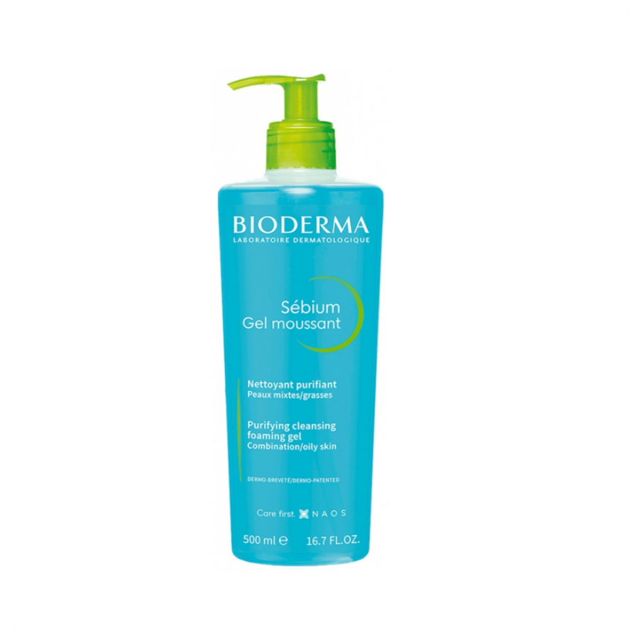 جل رغوي منقي من بيوديرما 500 مل BIODERMA