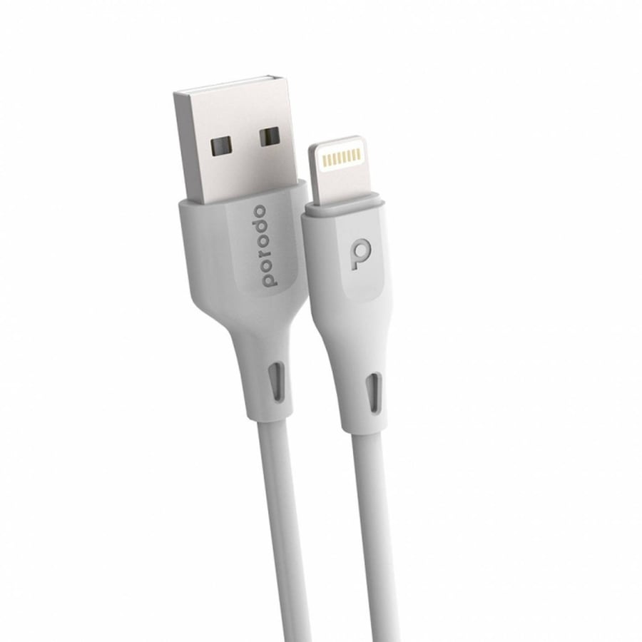 برودو - كيبل برودو ايفون USB متر ابيض