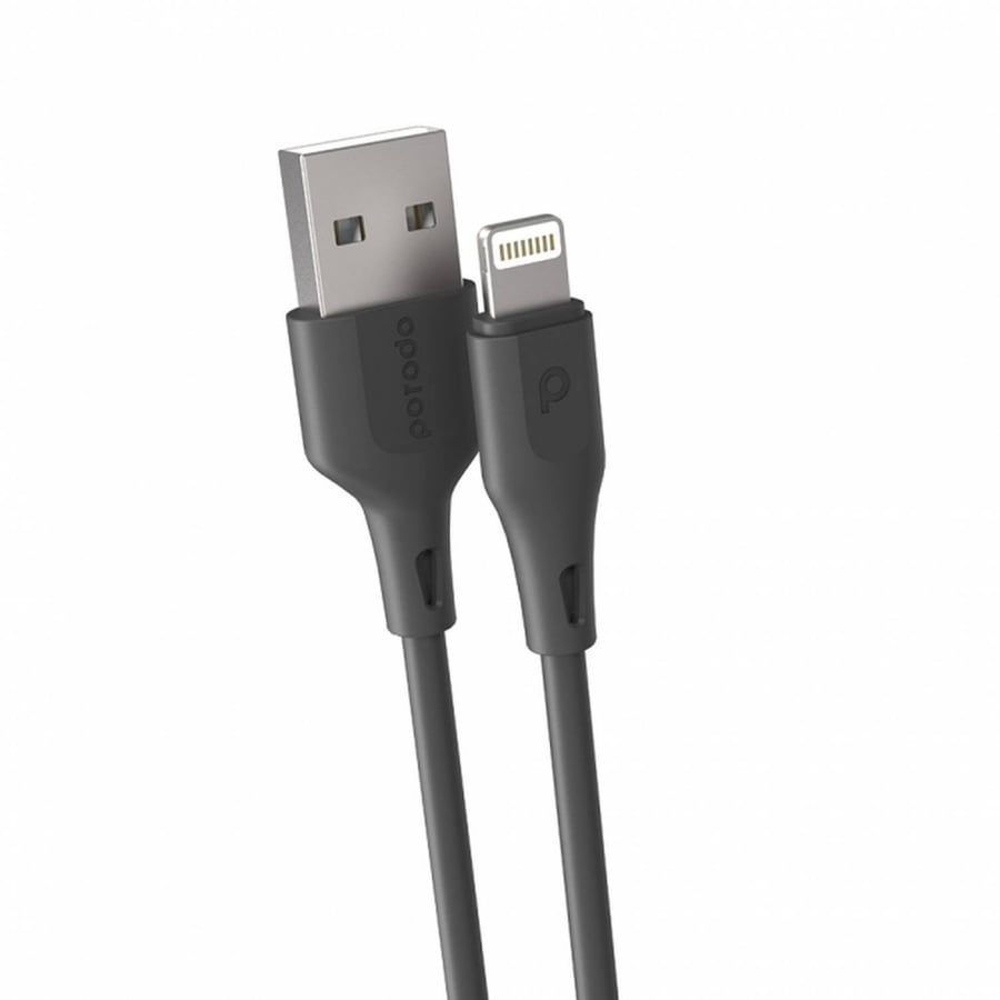 برودو - كيبل برودو ايفون USB متر اسود