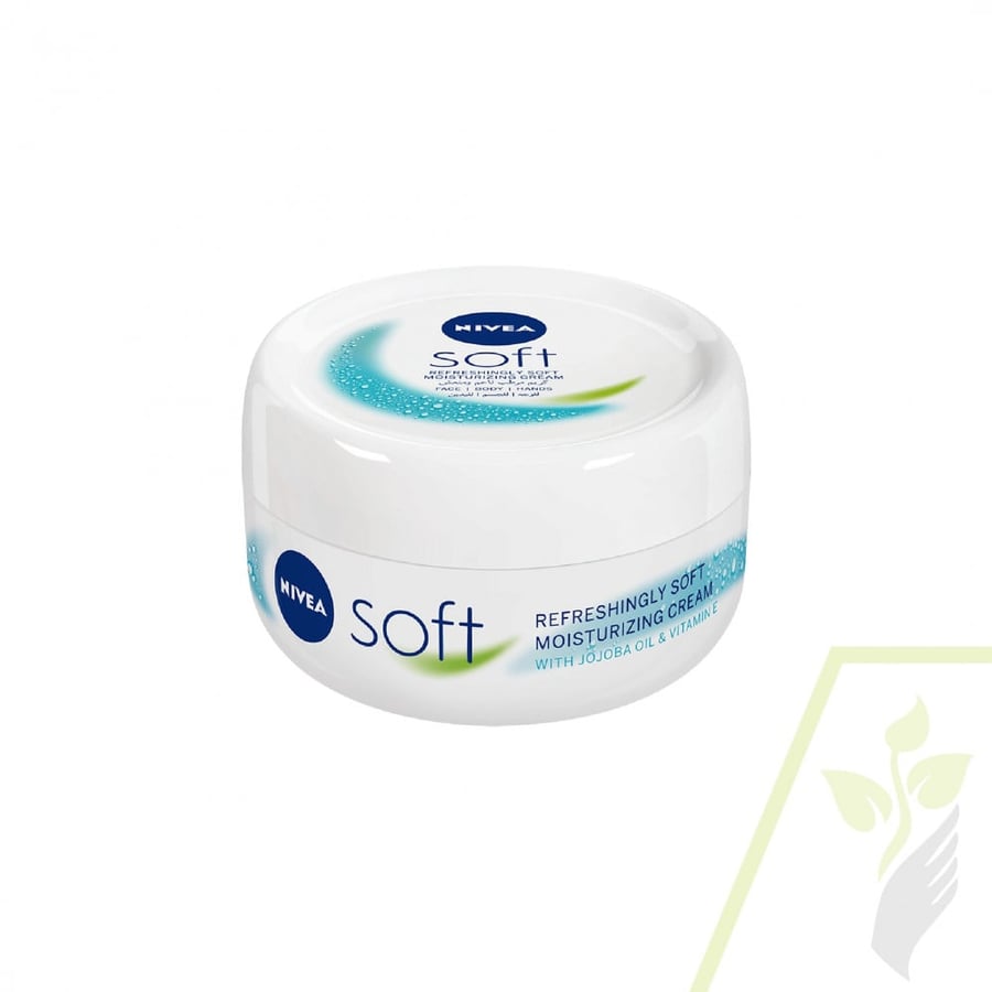 كريم الترطيب سوفت من نيفيا Nivea Soft Moisturising Cream