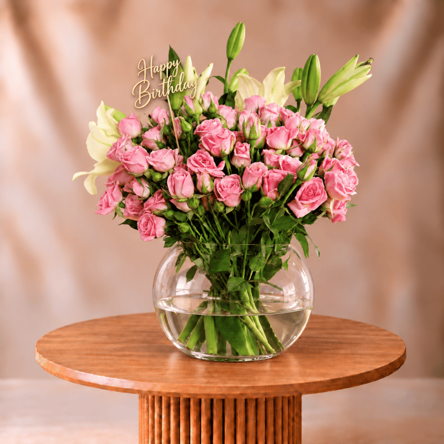 فرحة الورد  Name: Floral Birthday Joy