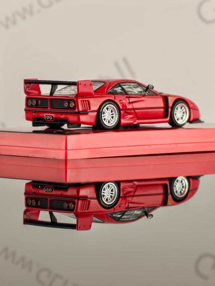 Ferrari F40 GTE Red 1:64 Tarmac Works T64R-088-RE