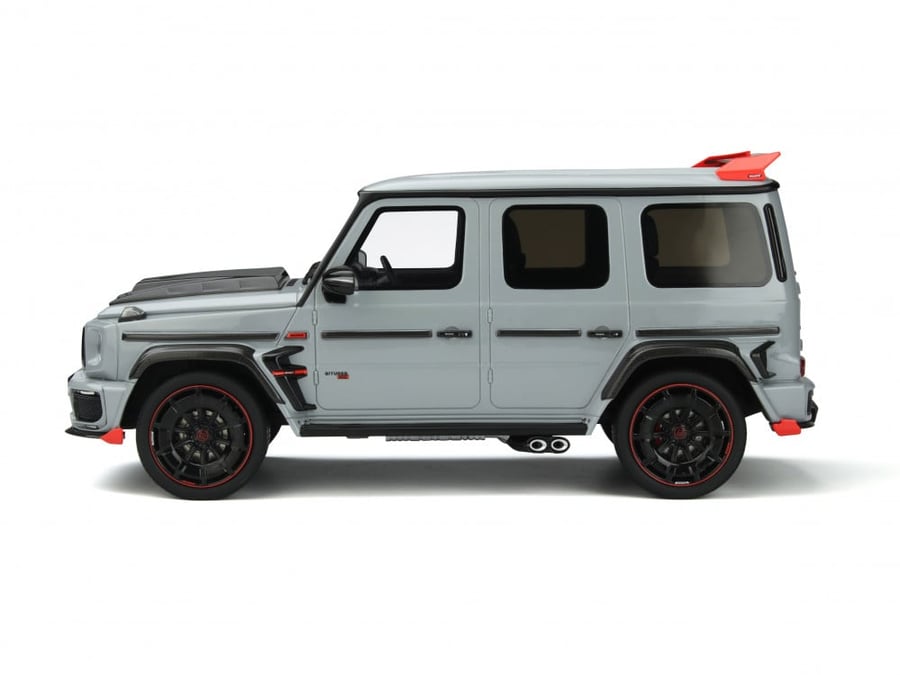 WITH NOTES Mercedes-Benz Brabus Rocket G900 Nardo Grey 1:18 GT Spirit GT406 LIMITED 1500 PCS