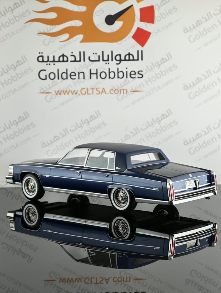 Cadillac Fleetwood Brougham 1982 Dark Blue 1:18 BOS418 250792 BoS-Models