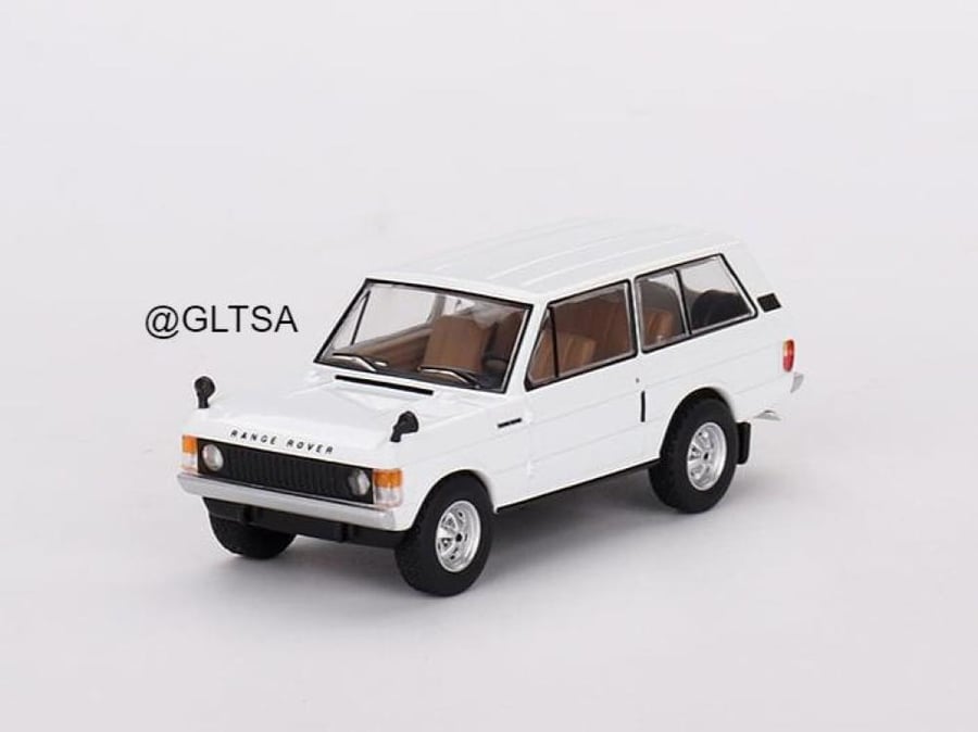 OPEN BOX Range Rover Davos White 1:64 MINI GT MGT00658-CH