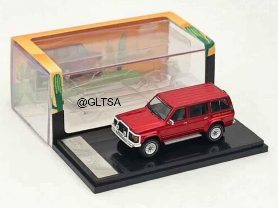 Nissan Patrol (Y60) LHD Burgundy Red 1:64 Shadow Pro