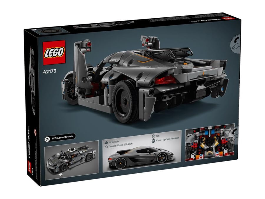 Koenigsegg Jesko Absolut Grey Hypercar LEGO® Technic 42173 6470648