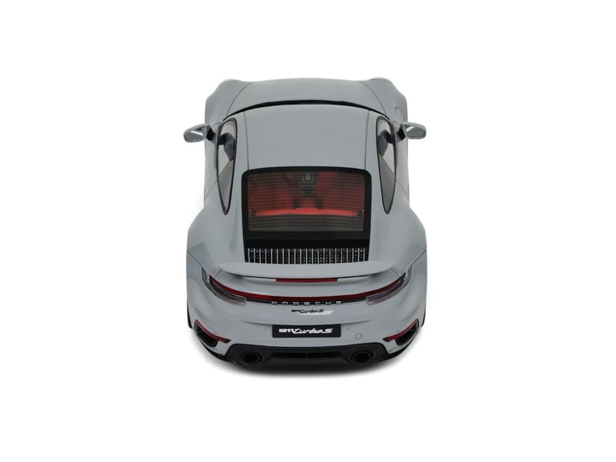 Porsche 911 (992) Turbo S Grey 1:18 GT Spirit GT431 LIMITED 999 PCS