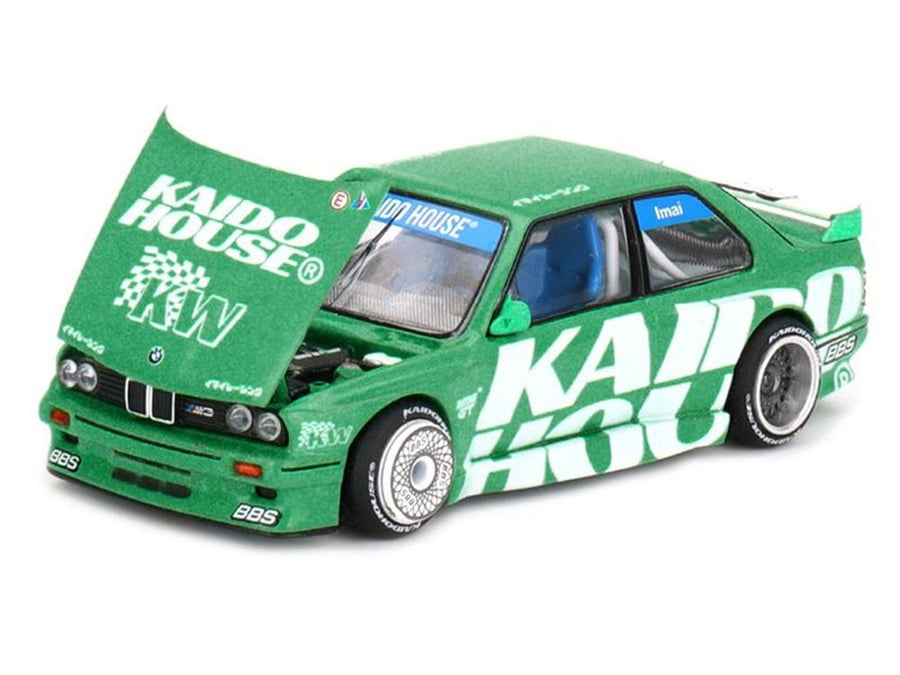 BMW M3 Kaido Works V2 Green 1:64 MINI GT Kaido House KHMG242-CH