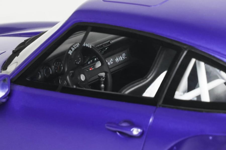 PRE-ORDER (4 Weeks) Porsche 911 (993) RWB "Son Goku" Purple 1:18 GT Spirit GT571