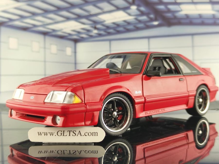 RARE Ford Mustang GT Street Fighter 1988 Red 1:18 ACME Exclusive 19002 LIMITED 624 PCS