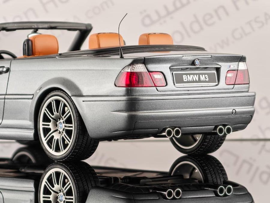 BMW E46 M3 Convertible Silver Grey A08 1:18 OTTOmobile OT1006 LIMITED 2000 PCS