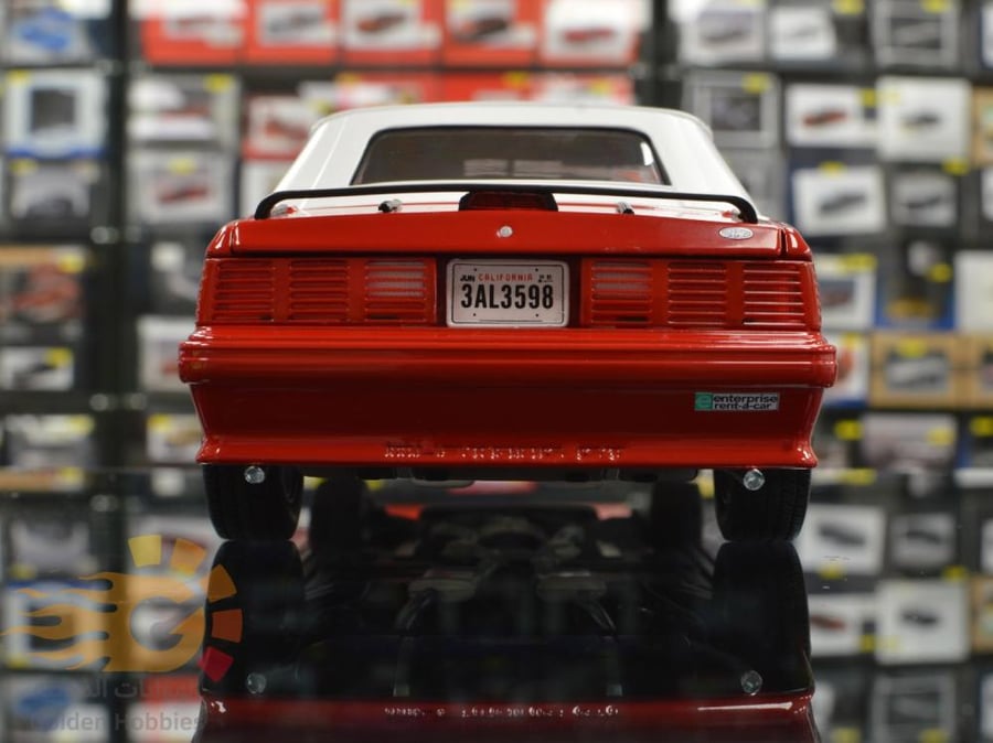 Axel Foley's 1991 Ford Mustang GT Convertible Beverly Hills Cop III (1994) 1:18 GMP 18998