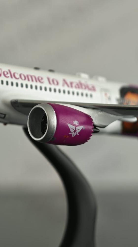 Saudia Boeing 787-9 Dreamliner "Welcome to Arabia" HZ-ARF 1:400 Aviation400 AV4424
