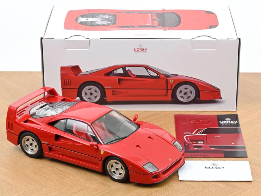 Ferrari F40 1987 Red 1:12 Norev 127902