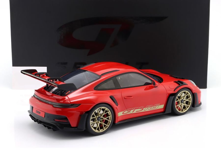 Porsche 911 (992) GT3 RS Guards Red 1:12 GT Spirit GT939 LIMITED 1100 PCS