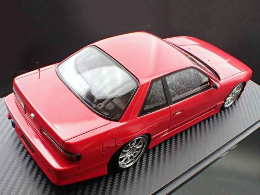 Vertex Nissan Silvia S13 Red 1:18 Ignition Model IG3584