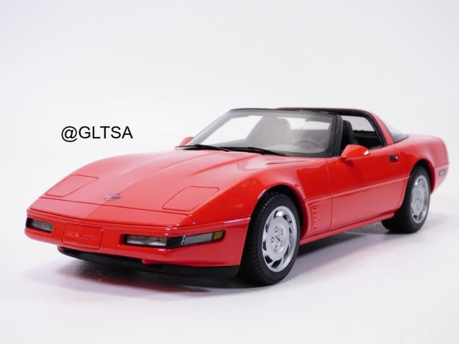 Chevrolet Corvette C4 1995 Torch Red 1:18 GT Spirit GT537 LIMITED 999 PCS